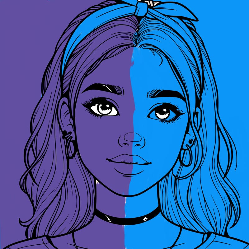 realistic teenage girl