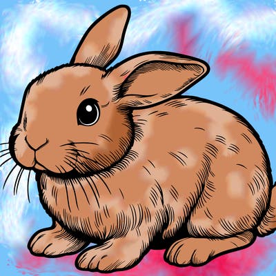realistic bunny