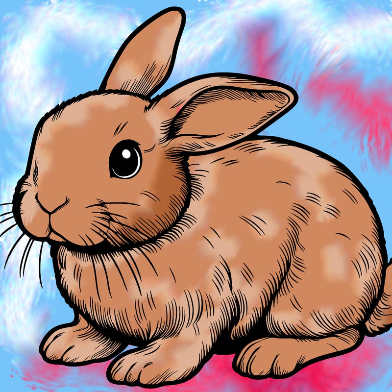 realistic bunny