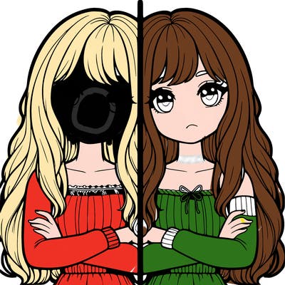 realistic girls split