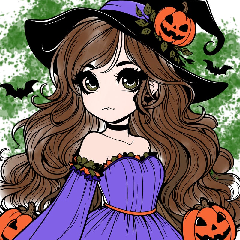 realistic girl halloween