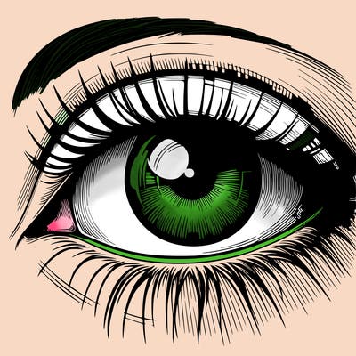 realistic eye