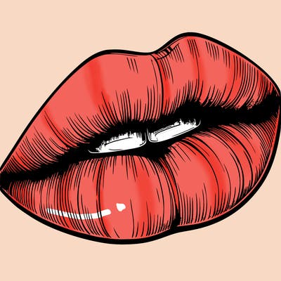 realistic lips