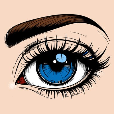 realistic eye