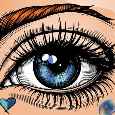 realistic eye