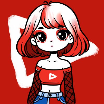 girl in a cute crop top