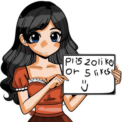 realistic pretty girl holding blank sign