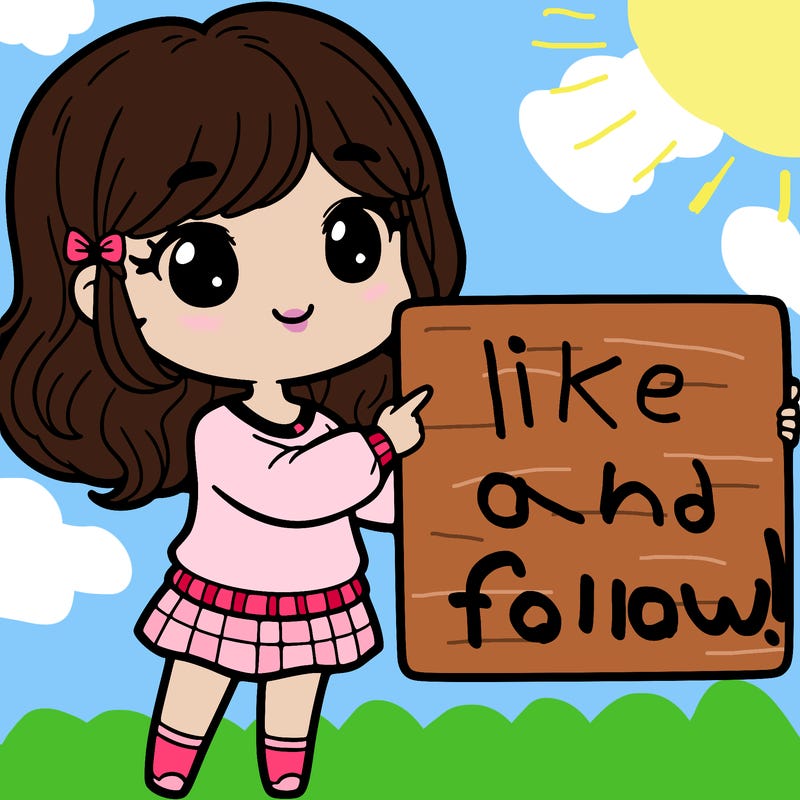 cute girl holding white sign