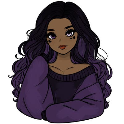 a beautiful girl in a big sweatshirt