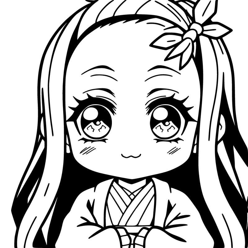 nezuko anime chibi