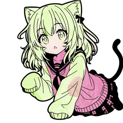 anime cat girl