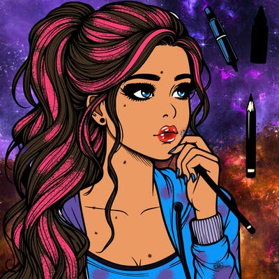 realistic teenage pretty