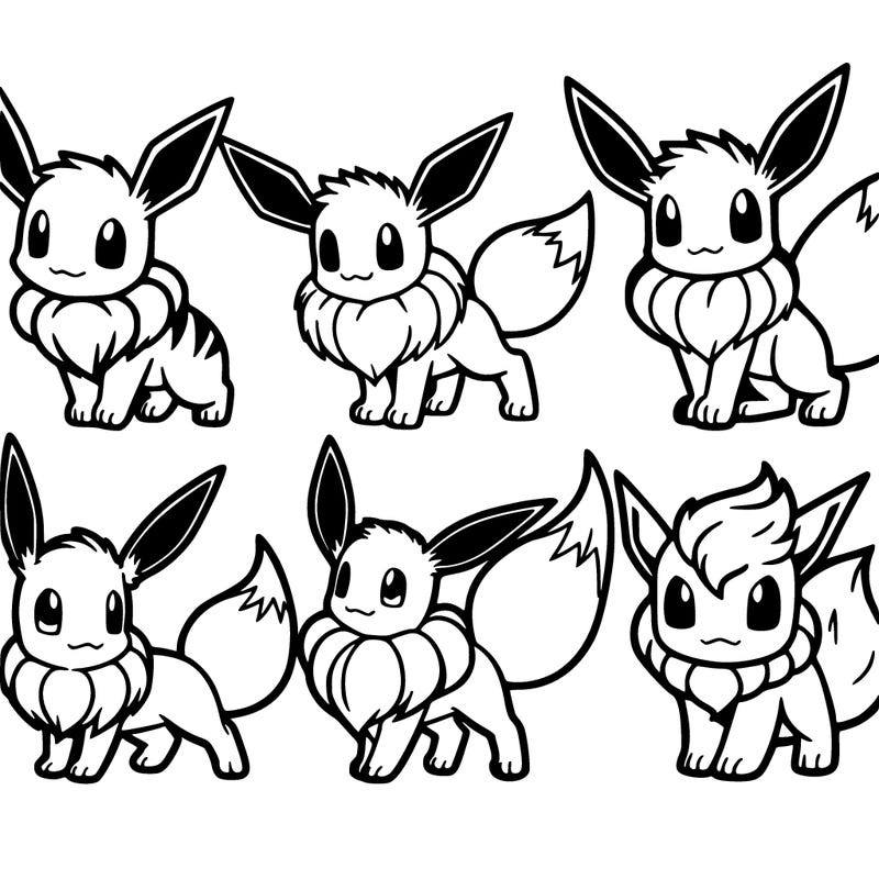 eevee evolutions