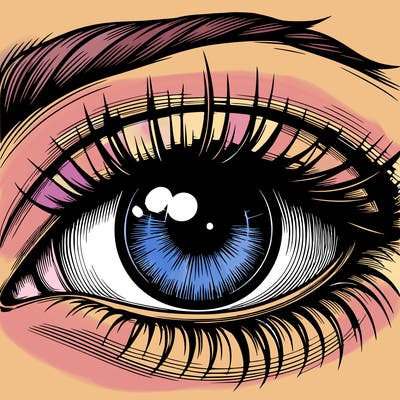 realistic eye