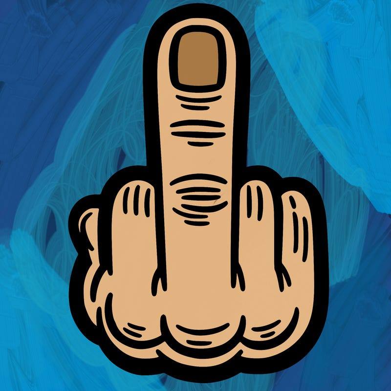middle finger