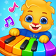 Kids Music: Piano, Xylo, Drums