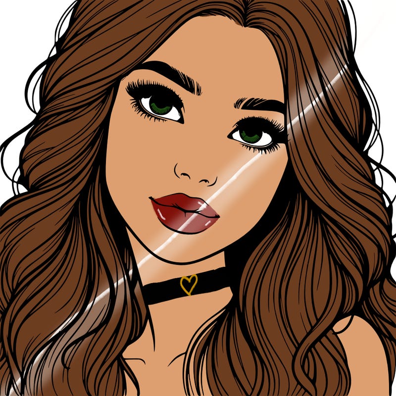 beautiful realistic girl