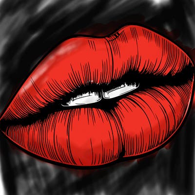 realistic lips