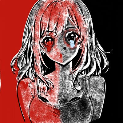 realistic anime girl