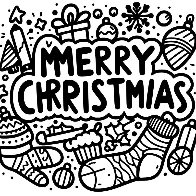 merry christmas words