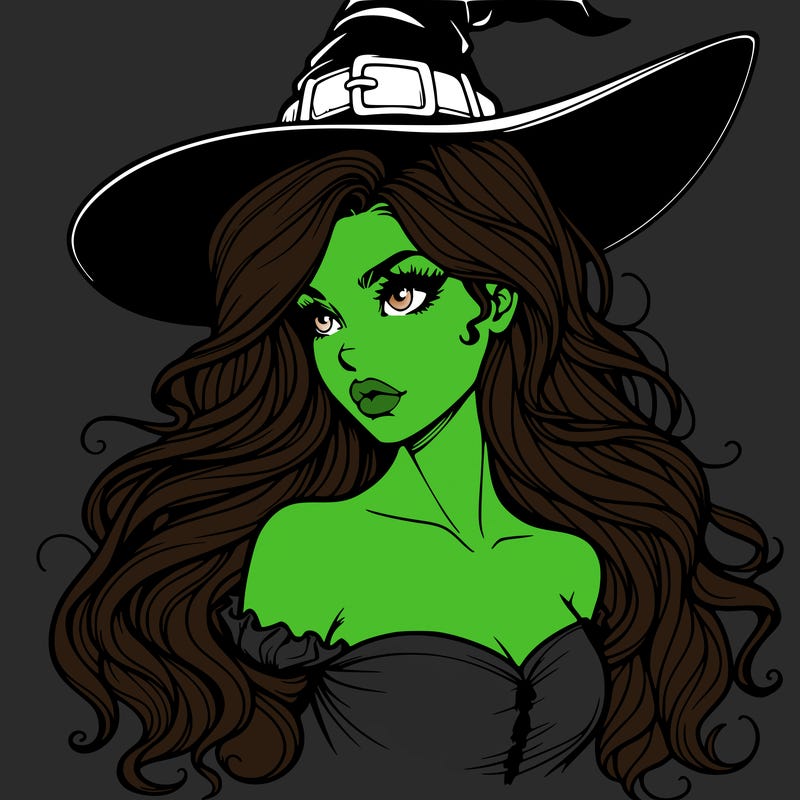 realistic witch