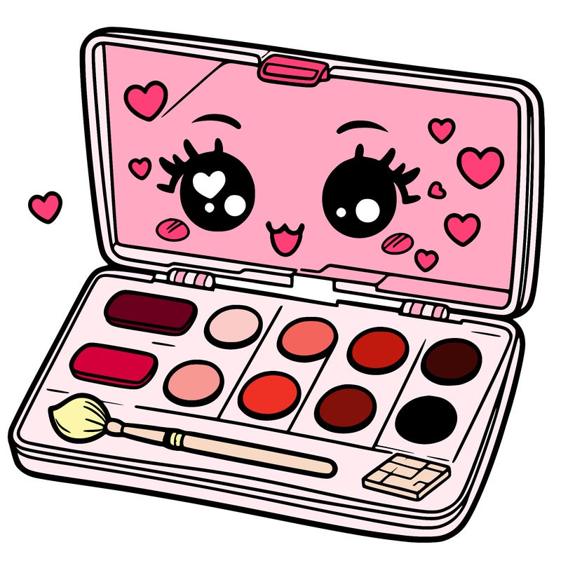 makeup pallet