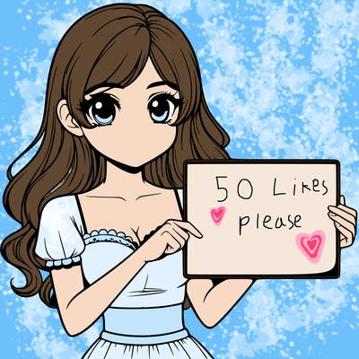 realistic pretty girl holding blank sign