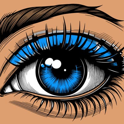 realistic eye