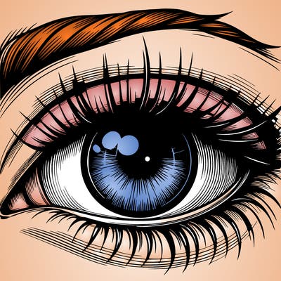 realistic eye