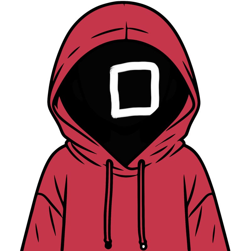 faceless girl in hoodie