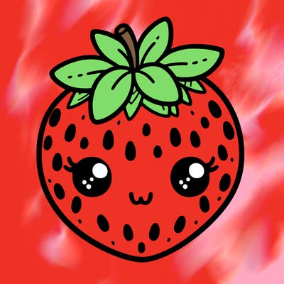 cute strawberry