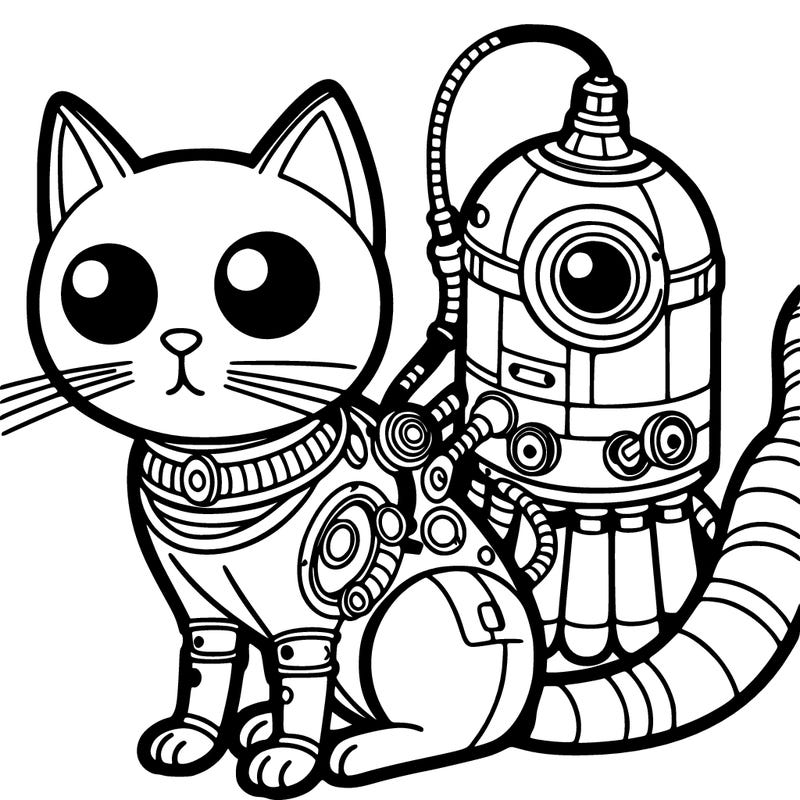 sci-fi cat