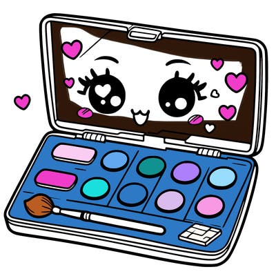 makeup pallet