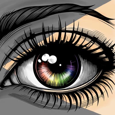 realistic eye