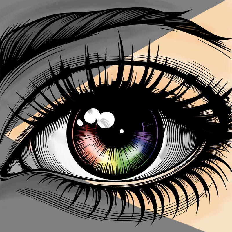 realistic eye