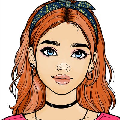 realistic teenage girl