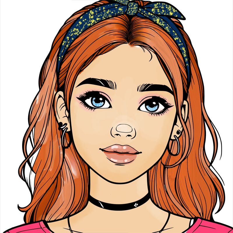realistic teenage girl