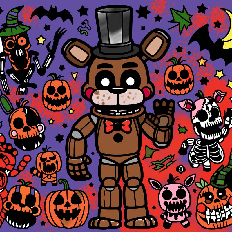 halloween five nights at freddy's