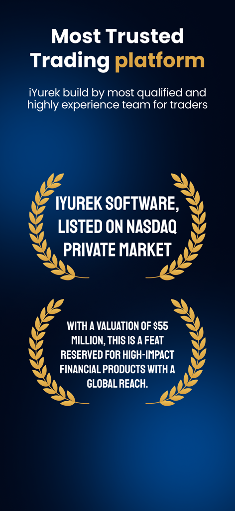 iYurek - iYurek trading platform listed on Nasdaq Private Market with a 55 million dollar valuation