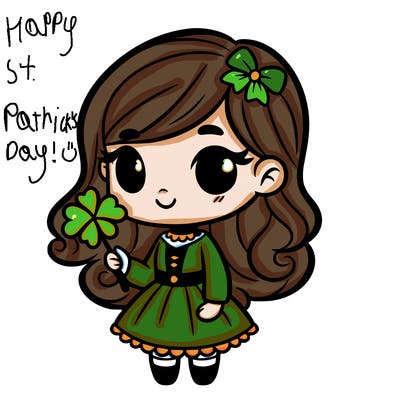 saint patrick’s day girl