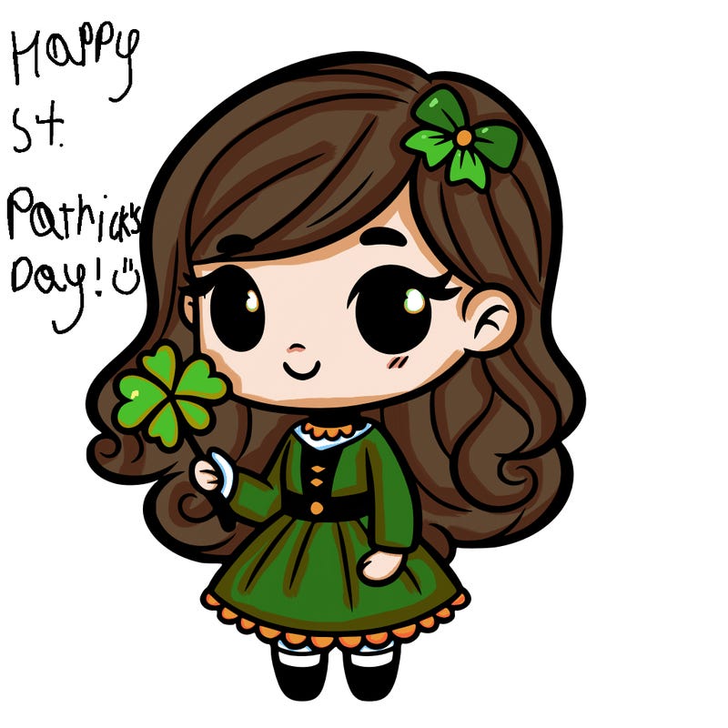 saint patrick’s day girl