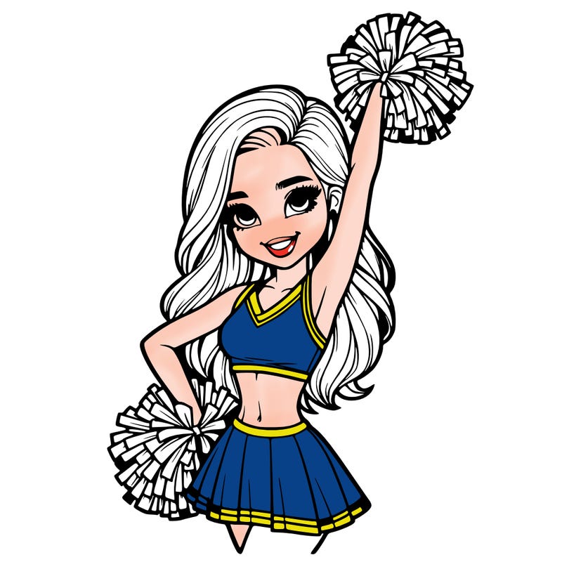 realistic cheerleader