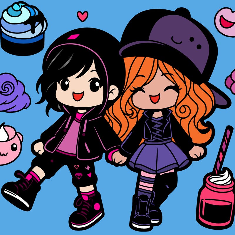 black pink