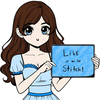 realistic pretty girl holding blank sign