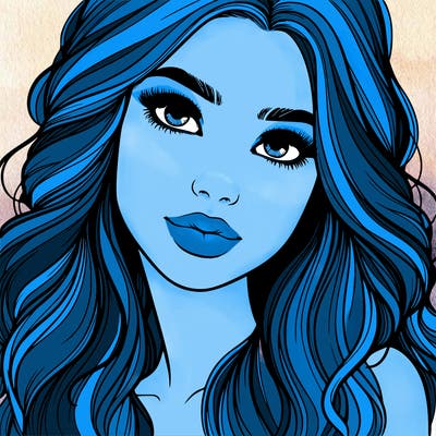 beautiful realistic girl