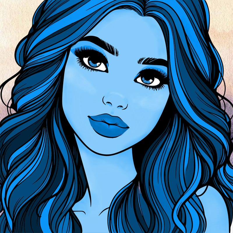 beautiful realistic girl