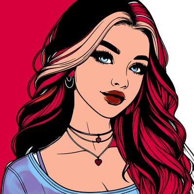 detailed realistic girl