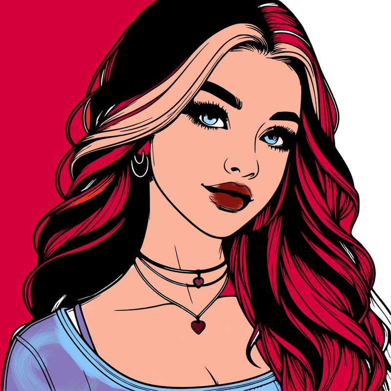 detailed realistic girl