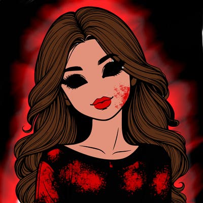 realistic beautiful girl