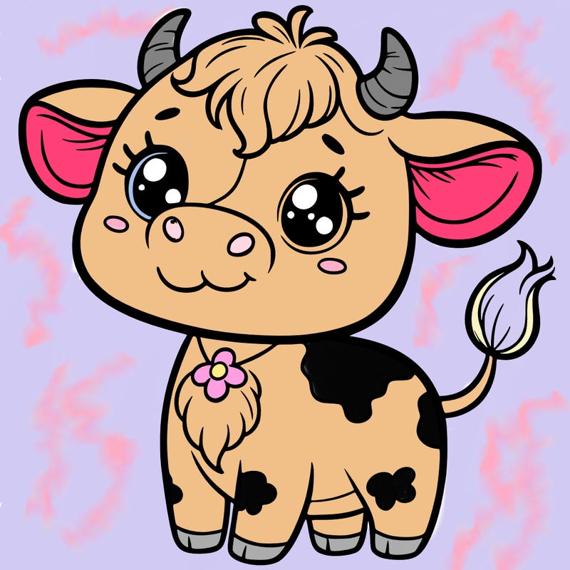 cute cow